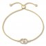 Encircled by Love Diamond Bolo Bracelet 1/3 ct tw 10K Yellow Gold