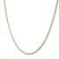 Milano Chain Necklace 14K Yellow Gold 18" Length