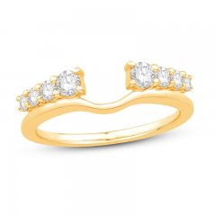 Diamond Enhancer Ring 1/2 ct tw 14K Yellow Gold