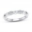 Diamond Anniversary Ring 1/4 ct tw 10K White Gold