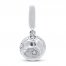 True Definition Soccer Ball Charm with Diamonds Sterling Silver