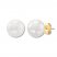 Cultured Pearl Earrings 10K Yellow Gold