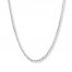 Box Chain 14K White Gold 16" Length