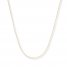 Cable Chain Necklace 14K Yellow Gold 18" Length