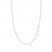 20" Forzatina Chain Necklace 14K White Gold Appx. 1.45mm