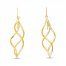 Dangle Earrings 14K Yellow Gold