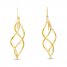 Dangle Earrings 14K Yellow Gold