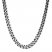 Men's Curb Chain Necklace Stainless Steel/Gray Ion-Plating 30"