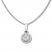 Diamond Necklace 1/4 ct tw Round-cut 10K White Gold