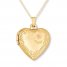 "Mom" Heart Locket 14K Yellow Gold