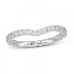 Neil Lane Diamond Wedding Band 1/2 ct tw Round-cut 14K White Gold