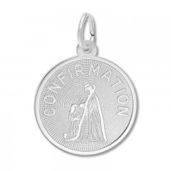 Girl's Confirmation Sterling Silver Charm