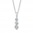 Previously Owned Necklace 3/4 ct tw Diamonds 14K White Gold