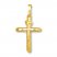 Crucifix Charm 14K Yellow Gold