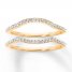 Diamond Wedding Bands 1/4 ct tw 14K Yellow Gold