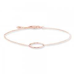 Circle Bracelet 14K Rose Gold