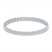 Diamond Fashion Bracelet 3 ct tw Round-cut 10K White Gold 7"