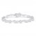 Diamond Fashion Bracelet 1 ct tw 10K White Gold 7"