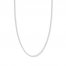 16" Rolo Chain Necklace 14K White Gold Appx. 1.82mm