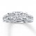 Previously Owned 3-Stone Ring 1 ct tw Diamonds 14K White Gold