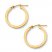 Hoop Earrings 14K Yellow Gold 20mm