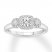 Diamond Engagement Ring 1 ct tw Round-cut 14K White Gold