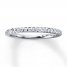 Previously Owned Diamond Wedding Band 1/6 ct tw 14K White Gold