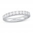 Neil Lane Premiere Diamond Anniversary Ring 1 ct tw Round-cut 14K White Gold