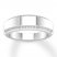 Men's Diamond Wedding Band 1/3 ct tw Round-cut 14K White Gold