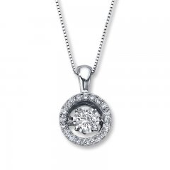 Previously Owned Necklace 1/2 ct tw Diamonds 14K White Gold