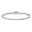 Lab-Created Diamonds by KAY Bracelet 2-1/2 ct tw 14K White Gold 7.25"