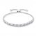 Diamond Bolo Bracelet 1/2 ct tw Round-cut Sterling Silver