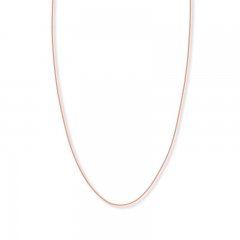 24" Snake Chain 14K Rose Gold Appx. 1mm