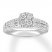 Diamond Engagement Ring 5/8 ct tw Round-cut 14K White Gold