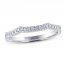 THE LEO Ideal Cut Diamond Wedding Band 1/6 ct tw 14K White Gold