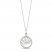 Hallmark Diamonds Necklace 1/8 ct tw Sterling Silver/10K Gold