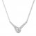 Love + Be Loved Diamond Necklace 1/2 ct tw 10K White Gold