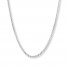 Box Chain 14K White Gold 20" Length