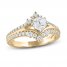 Diamond Engagement Ring 1 ct tw Round-cut 14K Yellow Gold