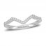 Neil Lane Diamond Wedding Band 1/5 ct tw Round-cut 14K White Gold