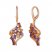 Le Vian Garnet/Amethyst/Citrine Earrings 14K Strawberry Gold