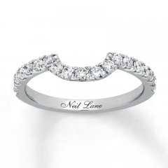 Neil Lane Wedding Band 1/2 ct tw Diamonds 14K White Gold