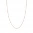 20" Textured Rope Chain 14K Rose Gold Appx. 1.05mm