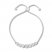 Diamond Bolo Bracelet 1 ct tw 10K White Gold