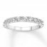 Diamond Wedding Band 1/4 ct tw 14K White Gold