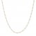 Beaded Cable Chain Necklace 14K Yellow Gold 24" Length