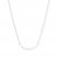 Cable Chain 14K White Gold 18" Length