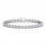 Lab-Created Diamonds by KAY Bracelet 3 ct tw 14K White Gold