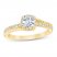 Diamond Engagement Ring 3/4 ct tw Round-cut 14K Yellow Gold