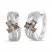 LeVian Milestones Diamond Huggie Earrings 1 ct tw 14K Vanilla Gold